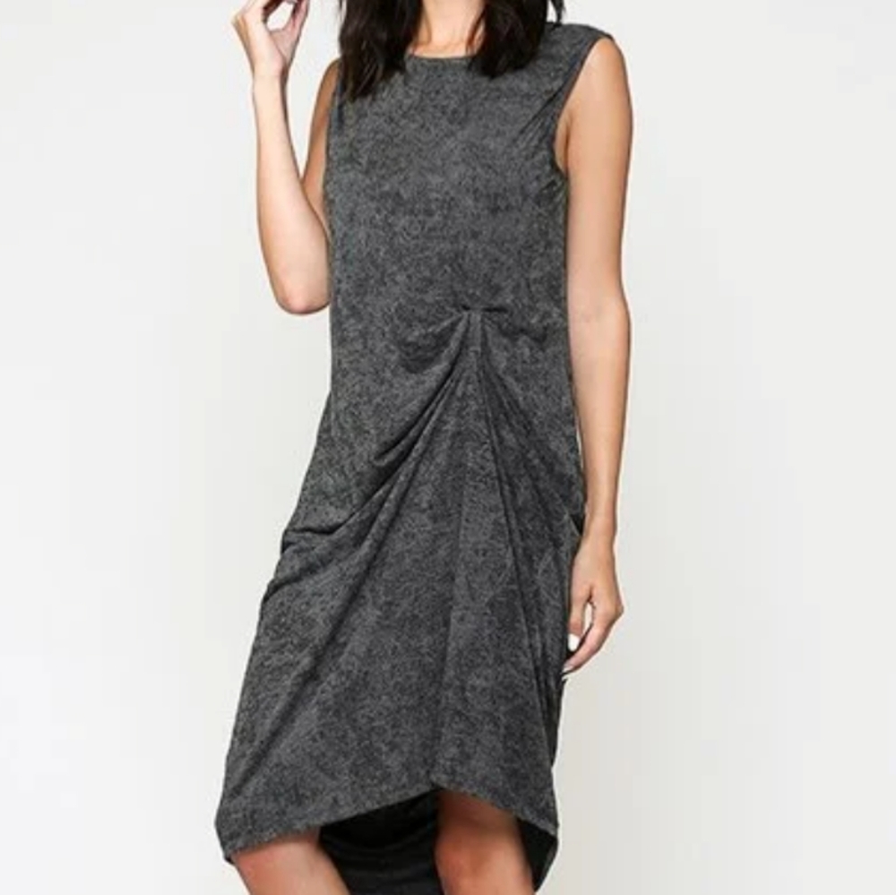 🆕🌿DRAPED KNIT DRESS🌿